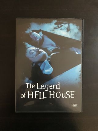 The Legend Of Hell House Dvd 1973 Roddy Mcdowall Rare Horror Oop Haunted Classic