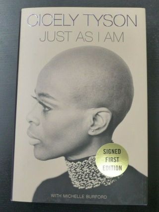 Cicely Tyson ✎autographed✎ " Just As I Am " Signed Rare Soldout Hardcover Book