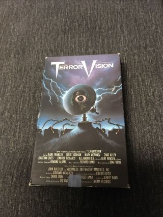 Rare Terror Vision Beta Not Vhs Tape 1986 Lightening Video Horror Thriller