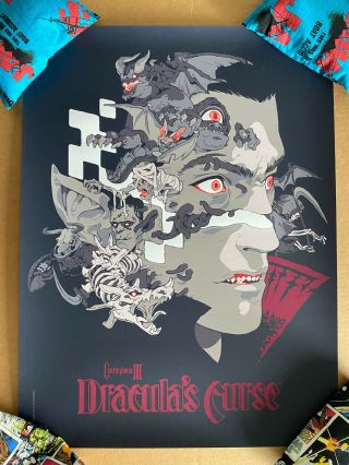 Sachin Teng Castlevania Iii: Dracula’s Curse 2017 - Rare Mondo Print