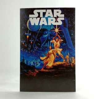 Rare Star Wars Movie Poster 1977 Size: 9 " X 6 " Heavy Stock