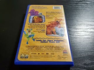 Bear In the Big Blue House Volume 1 (VHS,  1998).  Blue Clamshell Case,  RARE HTF 3