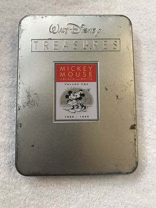 Walt Disney Treasures Dvd Mickey Mouse Vol Two Oop Rare 1928 - 1935