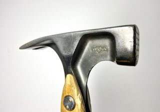 Rare HART TOOL CO The Woody HW - 22 Stainless Heart Logo Hickory Handle Hammer 3