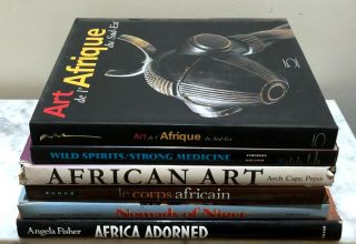 Group Of Six (6) Very Rare Photography Books Of African Art And Culture