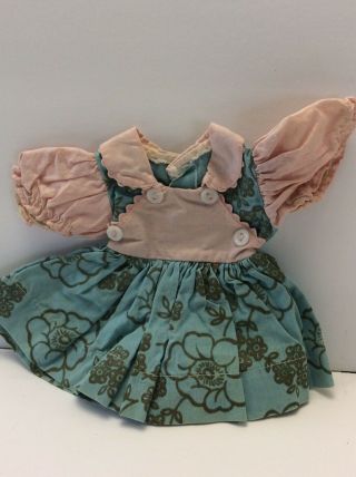 Vintage Doll Dress Toni Shirley Temple Sweet Sue Terri Lee Effanbee Blue Pink