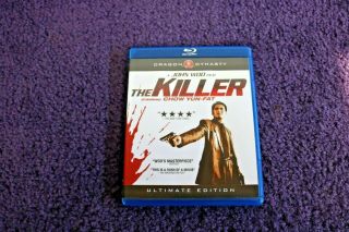 The Killer Blu - Ray Chow Yun - Fat Danny Lee Directed By John Woo Rare