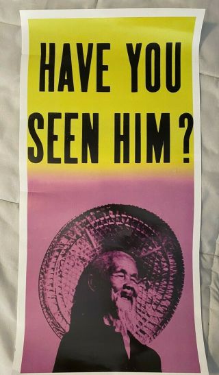 Powell Peralta - Bones Brigade - Animal Chin " Have You Seen Him? " Poster 12x24 "