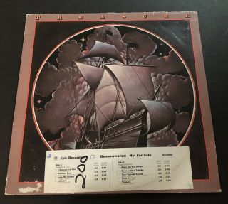Treasure White Label Promo Record Lp Vinyl 1977 Rare Vinnie Vincent Kiss