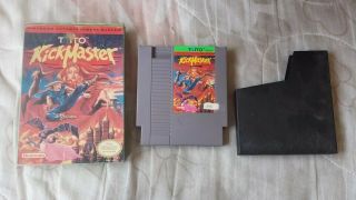 Kick Master Nes,  Nintendo Entertainment System 1992 Ntsc Authentic Rare