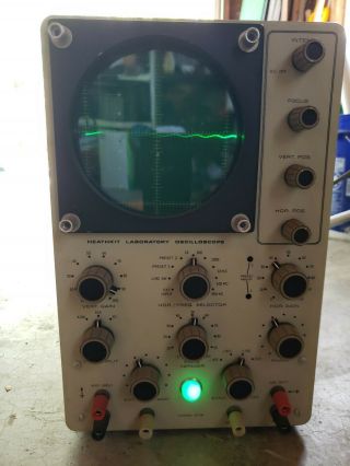 RARE Heathkit Model 10 - 18 Laboratory Oscilloscope - 2