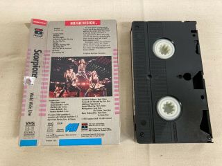 Scorpions - World Wide Live 1985 Rare VHS Hair Metal - Musicvision 2