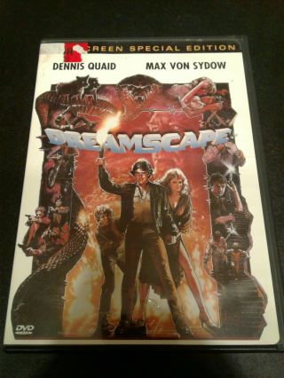 Dreamscape (dvd,  1998,  Rare Oop) Only $5 With 5 For $25