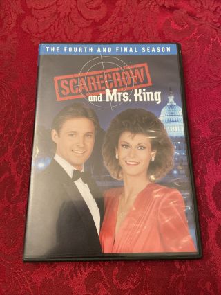 Scarecrow And Mrs.  King :the Fourth And Final Season Dvd,  2013 Rare