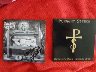 Pungent Stench - Ampeauty,  Masters Of.  2xpromo Rare Fans Of Macabre Morgoth