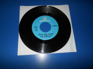 Rare Record 45 Rpm The Winstons / Color Him Father