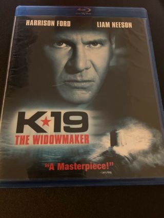 K - 19: The Widowmaker (blu - Ray,  2002) Rare Oop Harrison Ford