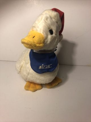 Ultra Rare 1st Aflac Holiday Duck 10 " Old Logo Vhtf Only One On Ebay 2001?