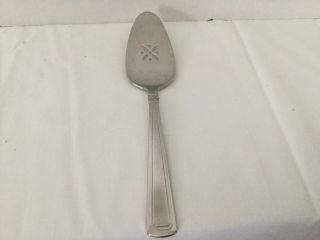 Longaberger Woven Traditions Pie Server Stainless Flatware Silverware Rare