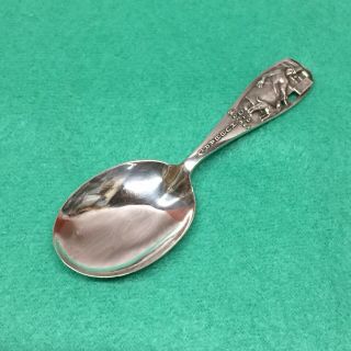 Antique Sterling “ Old Mother Hubbard” Baby Spoon