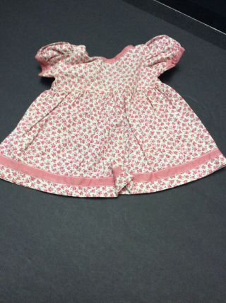 Vintage Baby Doll Dress Toni Shirley Temple Sweet Sue Terri Lee Pink Floral