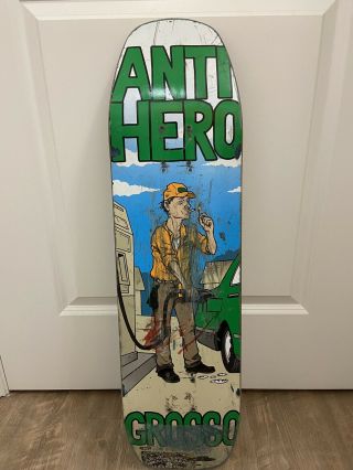 Jeff Grosso Anti Hero Skateboard Rare