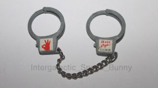 1984 Japan Promotion Beverly Hills Cop Eddie Murphy Hand Cuffs Rare Promo