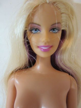 Rare 2003 Fairytopia Magical Mermaid Siren Barbie Head On Belly Button Body - Hk