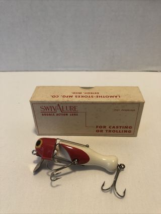 Vintage Swivalure Double Action Fishing Lure