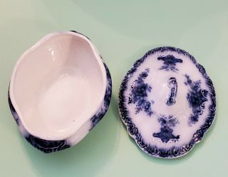 RARE Wood & Son England SOAP DISH Royal Semi Porcelain PRINCESS Pattern 3