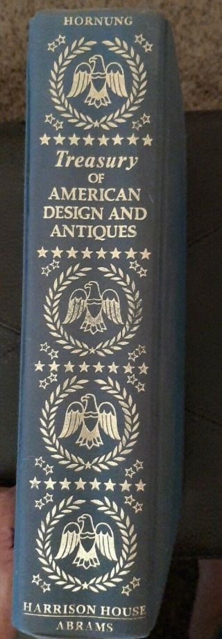 Treasury Of American Design And Antiques 1986 Hard Back Book 2 Vol In 1 Hornung