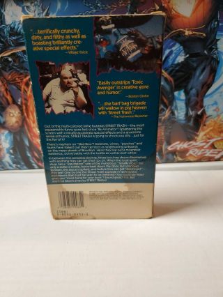 Street Trash VHS Lightning Video Rare OOP HTF Gore Horror Splatter 1987 2