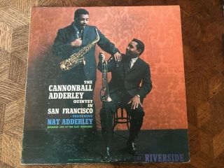 Cannonball Adderley - Live In San Francisco Riverside 311 {nm Dg Orig} - Rare