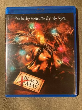 Black X - Mas Christmas 2006 Remake Blu - Ray Rare Oop
