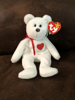Ty Beanie Baby Rare Valentino Tag Errors And Brown Nose Nurnberg 90008 Waterloo