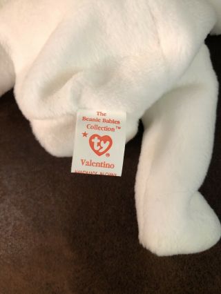 Ty Beanie Baby Rare Valentino Tag Errors And Brown Nose Nurnberg 90008 Waterloo 3