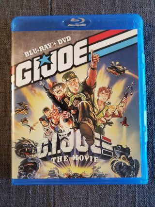 G.  I.  Joe A Real American Hero The Movie Blu - Ray - Rare Collectible Item