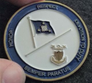 Rare 3 Star Admiral Uscg Chief Of Staff Cos Us Coast Guard Semper Challenge Coin