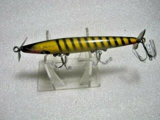 Rare Old Vintage Smithwick Devil Horse Topwater Double Prop Wood Lure Lures