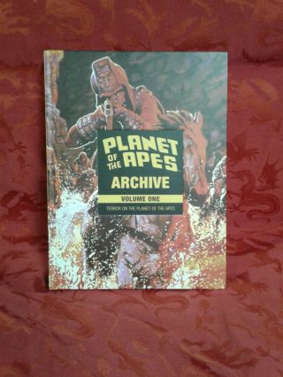 Rare Vg,  Terror On Planet Of The Apes Archive Vol.  1: Hc Omnibus Gift Comic Boom