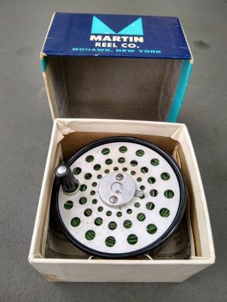 Vintage Martin Fly Reel Model 63 W/box Once
