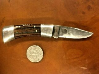 Vintage Precise U.  S.  A.  440 Stainless Made In Japan Deerslayer Knife