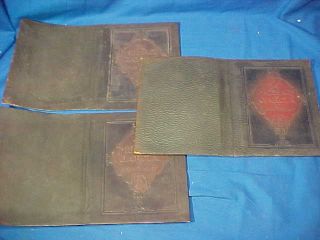 3 - 1920s Roycroft Arts,  Crafts Message To Garcia Book Covers