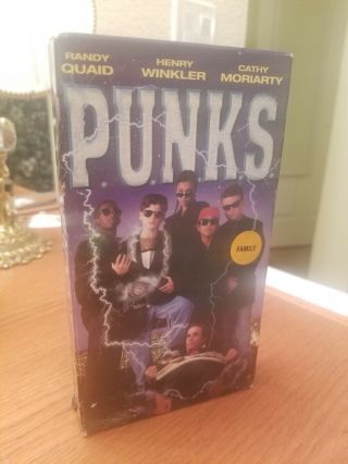 Punks (vhs,  1999) Rare Jessica Alba Henry Winkler Disney Channel