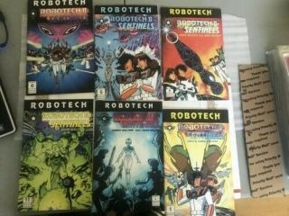Robotech 2 The Sentinels 1995 Rare 1,  4,  5,  6,  9 & 11 Academy Comics Ltd