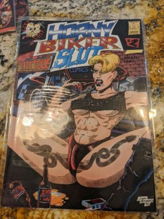 Horny Biker Slut 2 Comic Rare