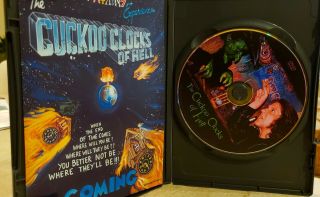THE CUCKOO CLOCKS OF HELL (2011) VERY RARE,  OOP cult horror film DVD Ron Atkins 3