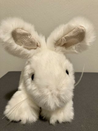 Ditz Designs The Hen House White Bunny Rabbit Stuffed Plush Rare Collectible
