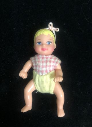Vintage Barbie Happy Family Krissy Baby Doll 1990 Mattel Jointed