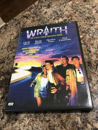 The Wraith Dvd  Rare And Oop Horror/scifi Movie